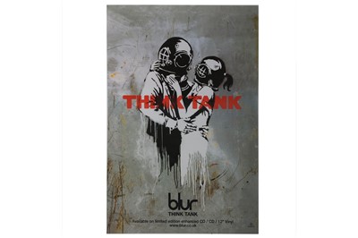 Lot 684 - Banksy (after) 'Blur - Think Tank' 2003 UK...