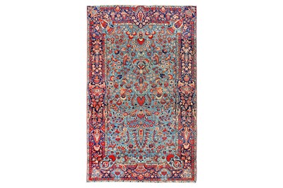 Lot 40 - A FINE KASHAN RUG, CENTRAL PERSIA approx:...