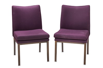 Lot 350 - A pair of contemporary side chairs,...