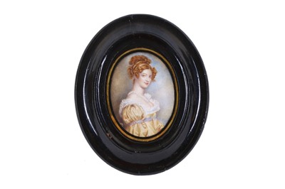 Lot 285 - A COLLECTION OF NINE PORTRAIT MINIATURES...