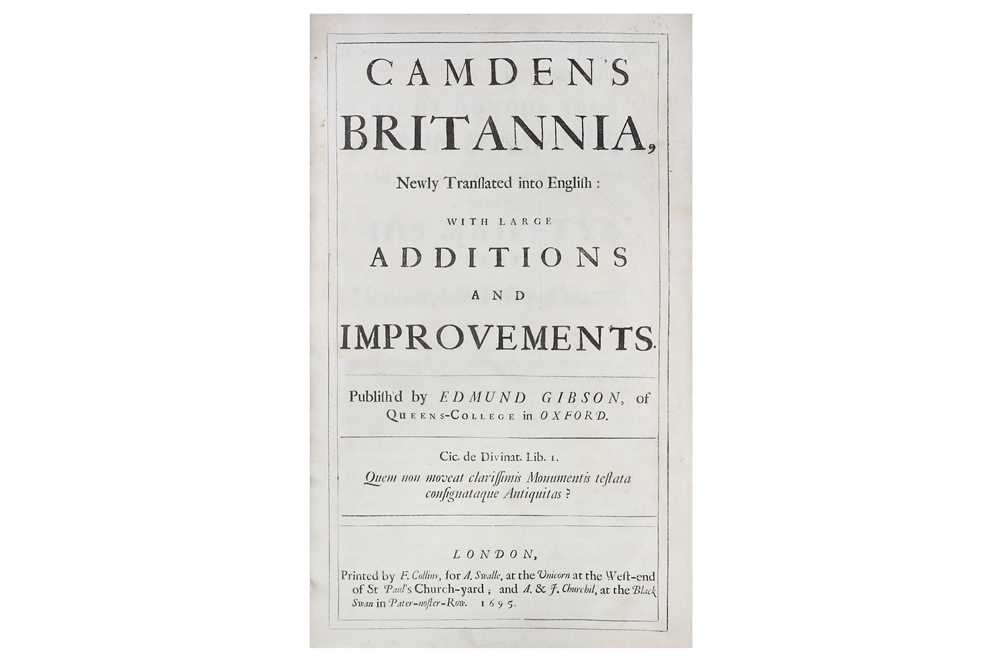 Lot 448 - Camden (William) & Gibson (Edmund, transl.)...