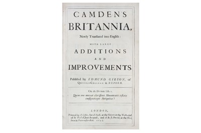 Lot 448 - Camden (William) & Gibson (Edmund, transl.)...