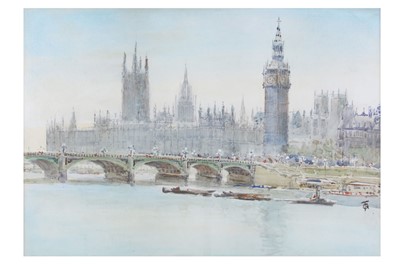 Lot 453 - Greenhalgh (Thomas) A view of Westminster...