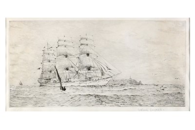 Lot 398 - Langmaid (Rowland) Clipper, etching, signed in...