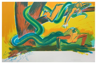 Lot 151 - ALLEN JONES, R.A. (B.1937) The Tree (from...