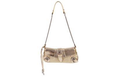 Lot 54 - Dolce and Gabbana Gold Shoulder Bag, 2000s,...