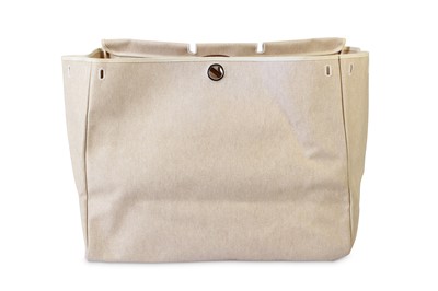 Lot 77 - Hermès Toile Herbag 50, c. 1998, beige coated...