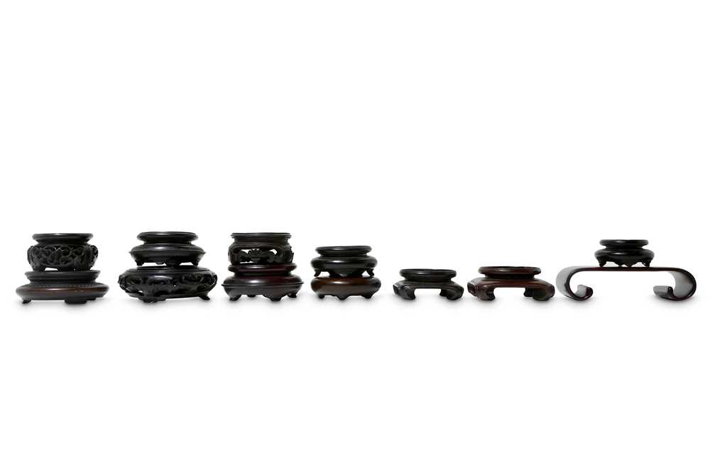 Lot 264 - A COLLECTION OF CHINESE HONGMU AND HARDWOOD