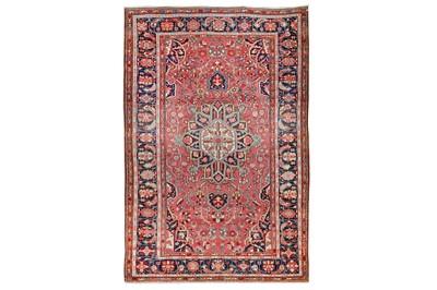 Lot 15 - AN ANTIQUE SAROUK-FERAGHAN RUG, WEST PERSIA...