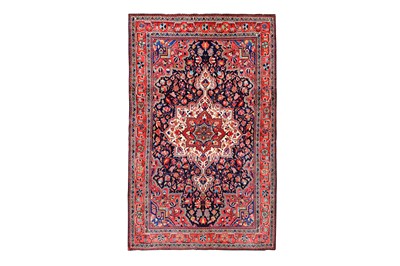 Lot 24 - A FINE SAROUK RUG, WEST PERSIA approx: 6ft.7in....