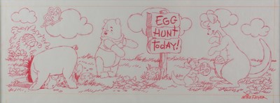 Lot 555 - Disney Studios Royer (Mike) Artist Egg Hunt...