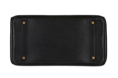 Lot 39 - Hermes Black Swift Birkin 35, c. 1998, gilt...