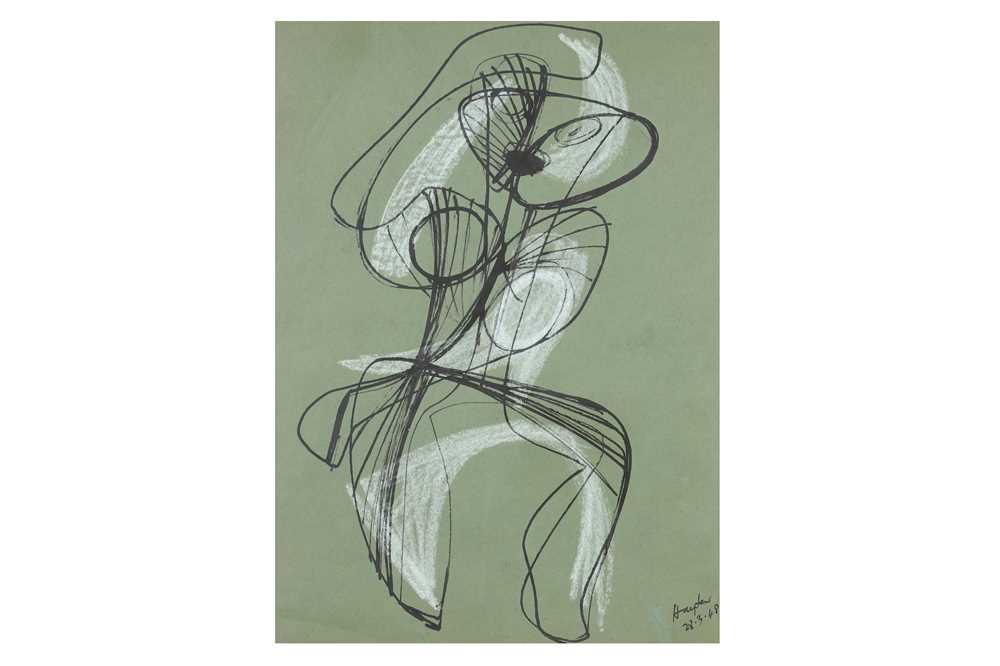 Lot 9 - STANLEY WILLIAM HAYTER (1901-1988) Standing...