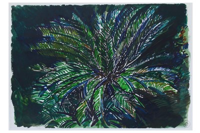 Lot 4 - PETER COKER, R.A. (1926-2004)  Palm tree...