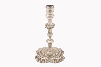 Lot 425 - An Elizabeth II sterling silver candlestick,...