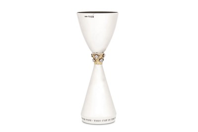 Lot 287 - An Elizabeth II sterling silver chalice,...