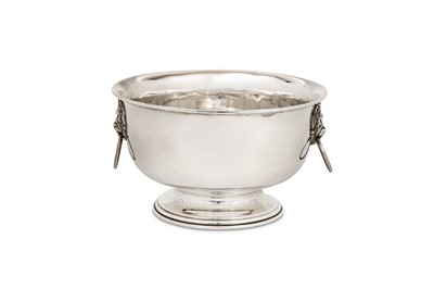 Lot 326 - A 20th century Greek sterling silver bowl,...