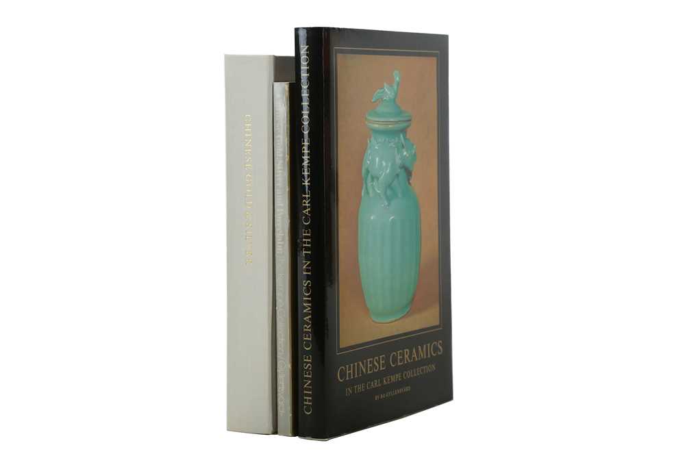 Lot 293 - THREE CHINESE ART REFERENCE BOOKS. Comprising:...