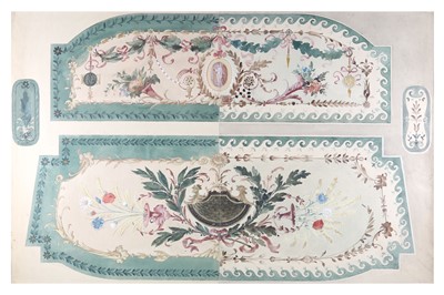 Lot 392 - Interior Decoration.- A design for a ceiling...