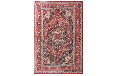 Lot 6 - AN ANTIQUE TABRIZ HAJI-JALILI RUG, NORTH-WEST...