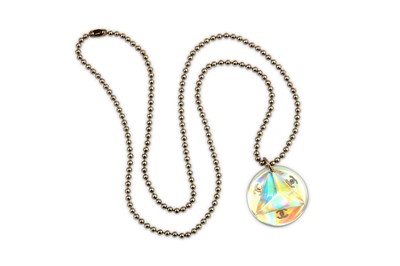 Lot 16 - Chanel Iridescent Prism Necklace, c. 2000, 3D...