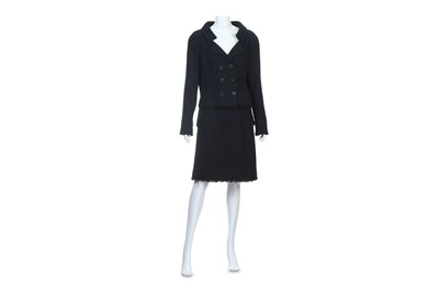 Lot 170 - Chanel Midnight Blue Skirt Suit, 2010s, with...