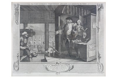 Lot 386 - Hogarth (William)  Industry and Idleness, the...