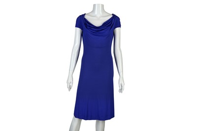Lot 131 - Vivienne Westwood Cornflower Blue Dress, scoop...