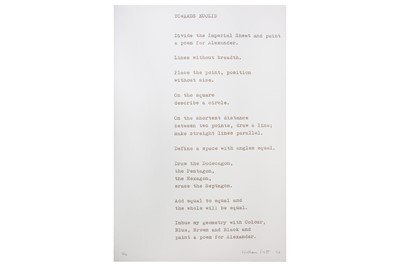 Lot 167 - WILLIAM SCOTT, R.A. (1913-1989) Towards Euclid...