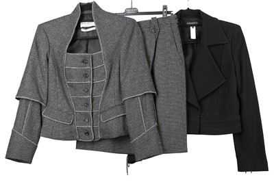 Lot 147 - Yves Saint Laurent Skirt Suit, 2000s, black...