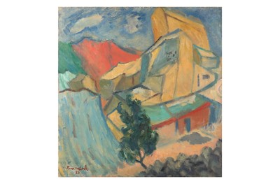 Lot 101 - JOHN MELVILLE (1982-1986) Expressionist...