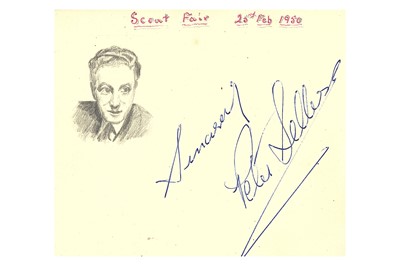 Lot 39 - Autograph Album.- Incl. Peter Sellers...