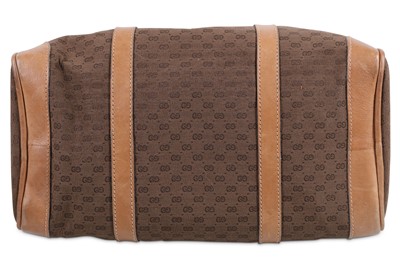 Lot 158 - Gucci Monogram Bowling Bag, 1970s, GG canvas...