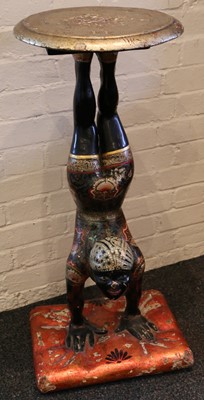 Lot 189 - A Victorian papier maché blackamore novelty...