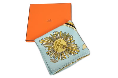 Lot 305 - Hermes 'Le Soleil Royal' Silk Scarf, designed...