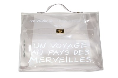 Lot 46 - Hermès Limited Edition Transparent Vinyl...