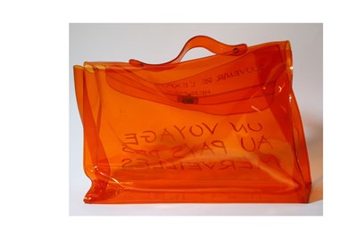 Lot 47 - Hermès Limited Edition Transparent Orange...