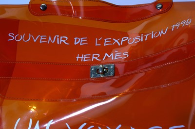 Lot 47 - Hermès Limited Edition Transparent Orange...