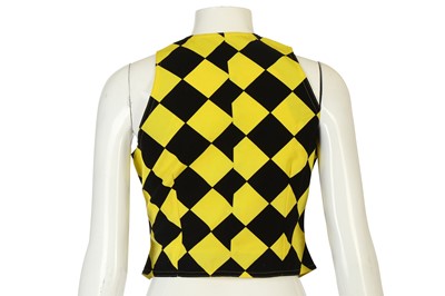Lot 173 - Gianni Versace Versus Waistcoat, 1990s, black...