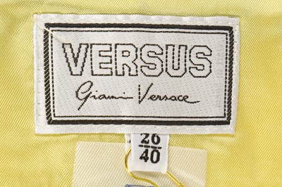 Lot 173 - Gianni Versace Versus Waistcoat, 1990s, black...