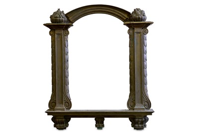 Lot 191 - An ornate cast gilt bronze frame, marked 'Omar...