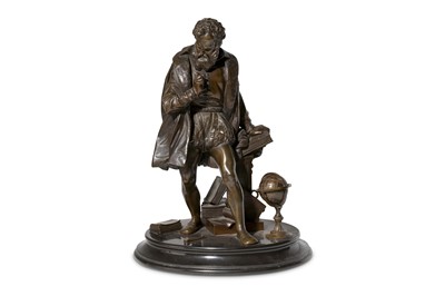 Lot 167 - A mid to late 19th Century bronze depicting...