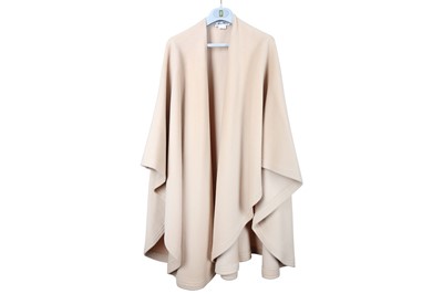 Lot 194 - Caramel Wool Cape, made in Italy, 100cm long...