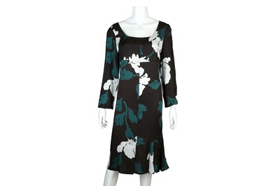 Lot 227 - Marni Shift Dress, c. 2013, foliage motif in...