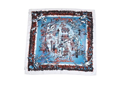 Lot 216 - Jean Paul Gaultier Silk Scarf, printed with...