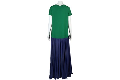 Lot 240 - Kenzo Colour-Block Maxi Dress, green short...