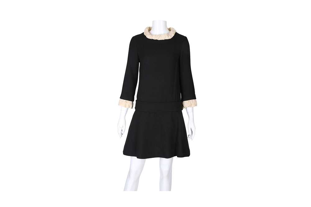 MRL-24232260 GARY BROWN&CREAM DRESS