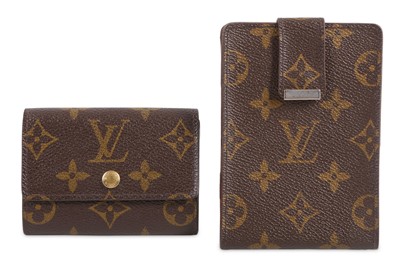 Lot 280 - Two Louis Vuitton Monogram Wallets, the first...
