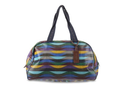 Lot 284 - Missoni Multicolour Canvas Travel Bag, in...