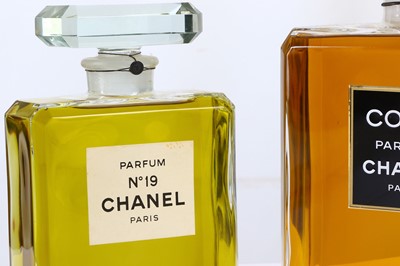 Lot 52 - Two Chanel Perfume Display Bottles, probably...